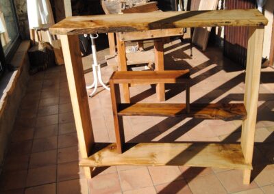 Petite bibliothèque n°0 Erable/Noyer